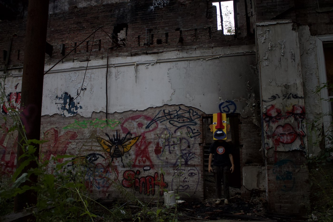 In the Midst of the Broken — deteriorating building exterior